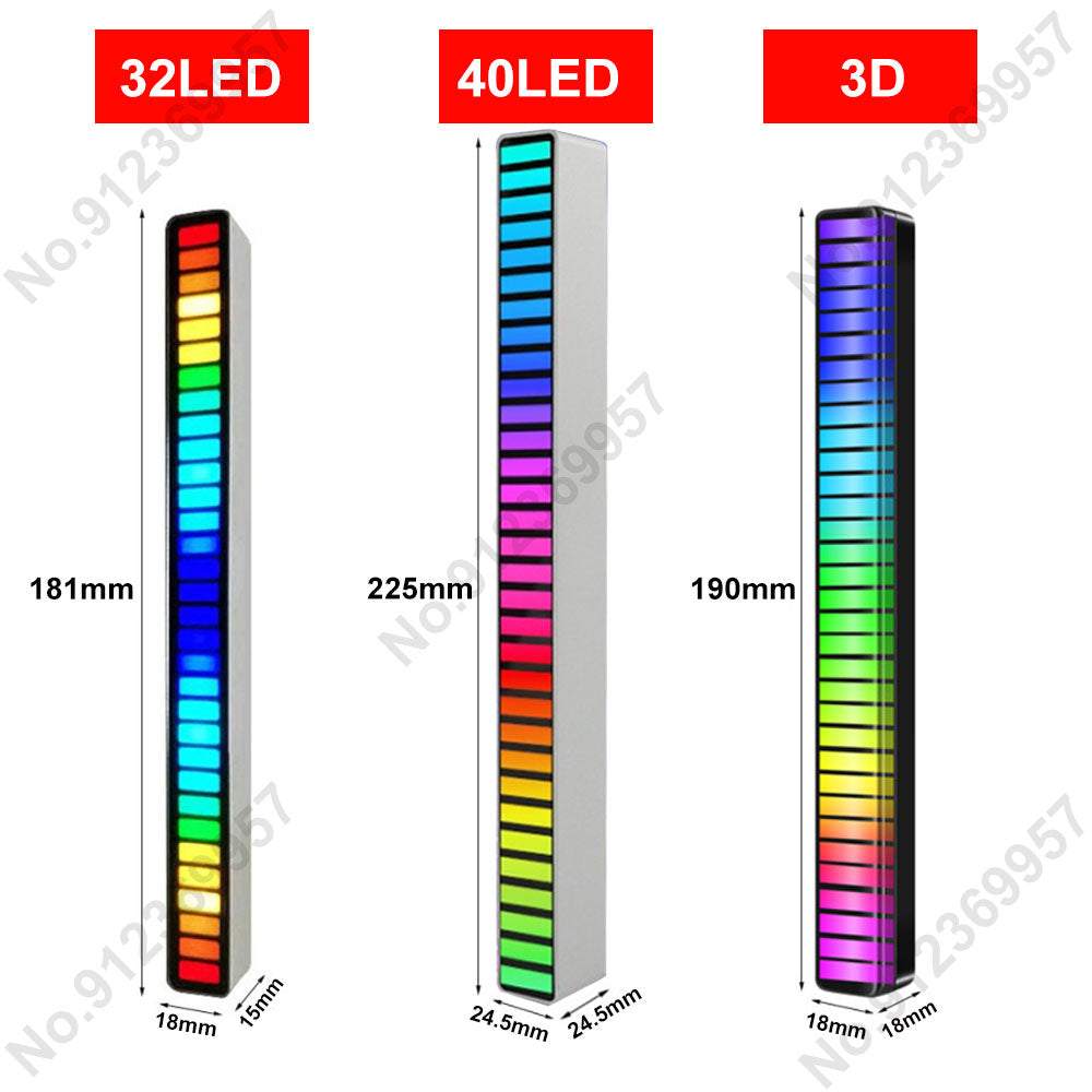 LED Light RGB Sound Control